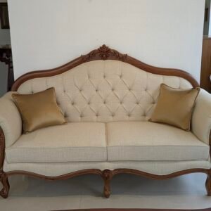 3 seater Carved Sofa - Duplicate